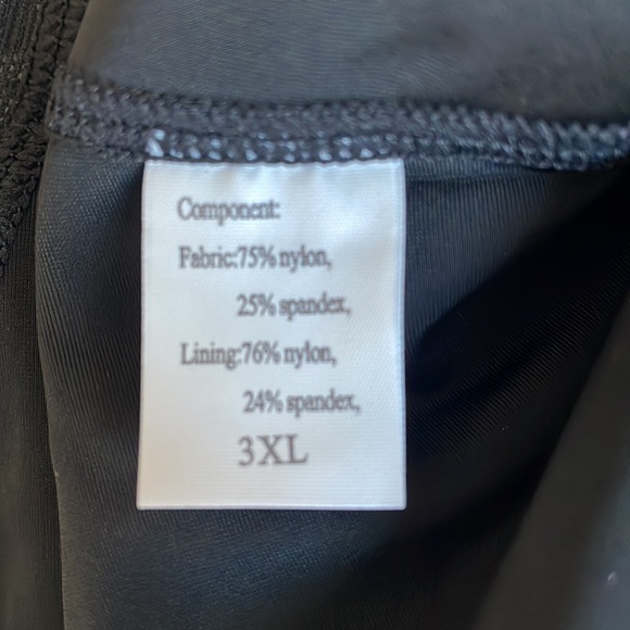 Curvy Faja Open Bust Tummy Control w Zipper - Picture 5 of 6